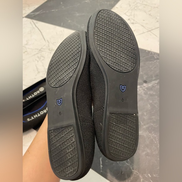 Rothy's The Flat in Black Size 6 - Picture 3 of 5